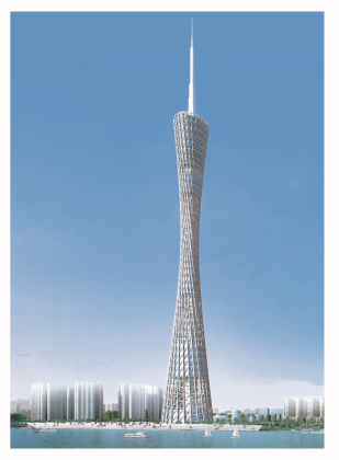 我公司安裝的廣州市電視塔工程
